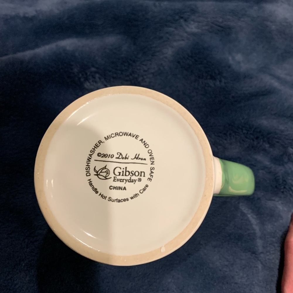 Debi Hron Coffee Mug 2010 Green Dog Design - Picture 6 of 6